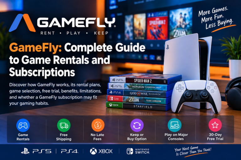 GameFly: Complete Guide to Game Rentals, Subscriptions, and How It Works